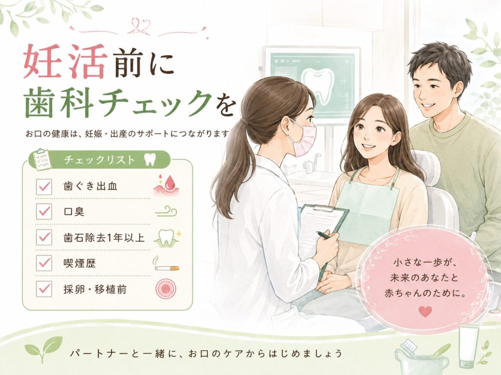 妊活中に歯医者へ行くべき理由~歯周病と不妊治療の意外な関係 6 bb900002 44f2 4e28 8cec bdb1f5487e4e