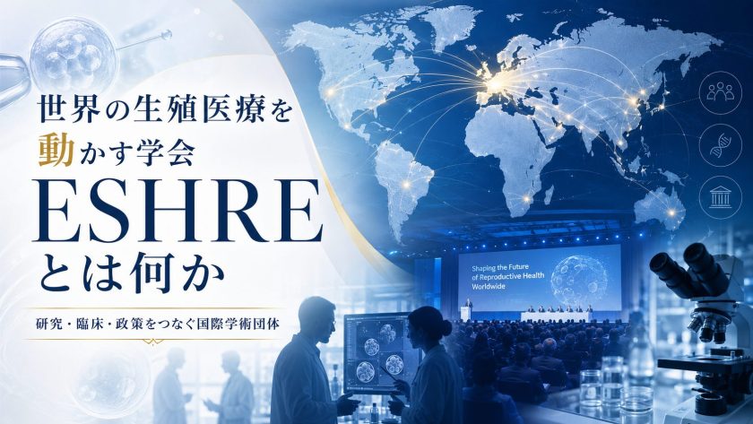 ESHRE（European Society of Human Reproduction and Embryology：欧州生殖医療学会）とは？