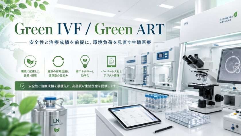 環境配慮型IVFラボ／Green IVF・Green ARTに関する調査レポート