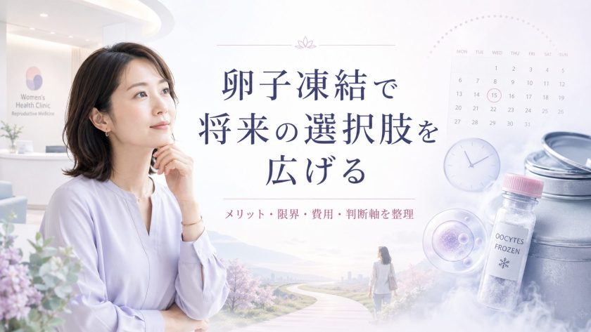 卵子凍結の現実：メリット・限界・後悔しない判断とは？