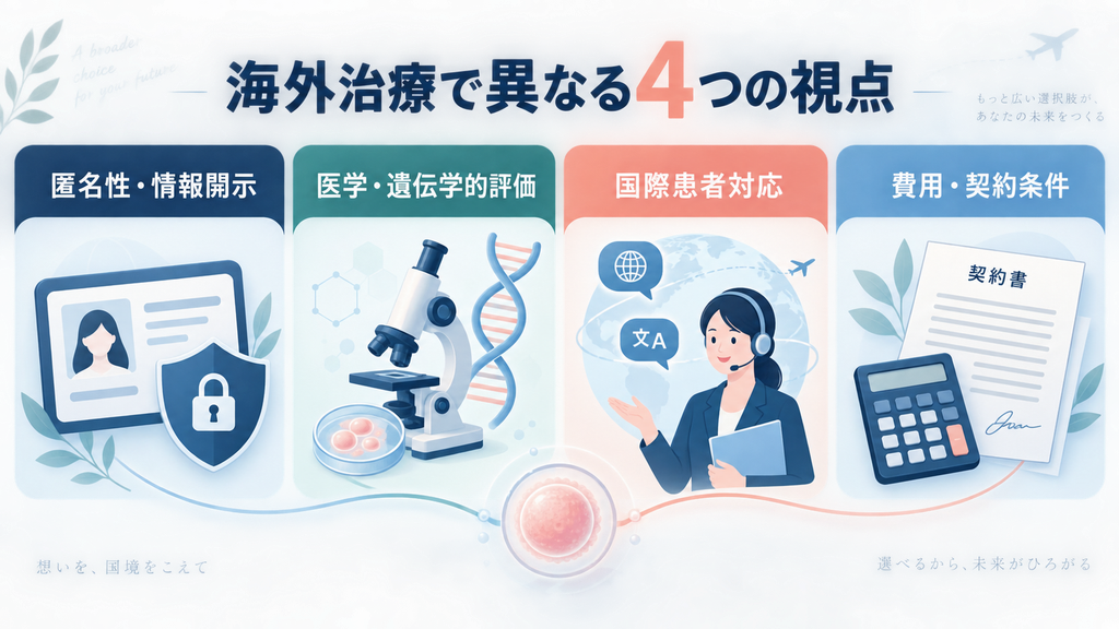 世界の卵子提供施設をどう比較するか? 2 0dd4bb81 3eb1 4571 bf58 e915d853df66
